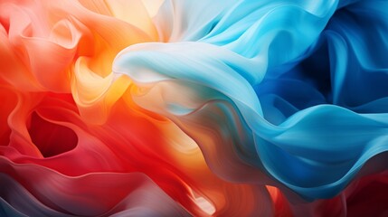 Obraz premium Oil paint Abstract background texture with wavy lines and a vibrant rainbow colorful paintings with a multi-colored spectrum of colours for blending and creating visually stunning paintings