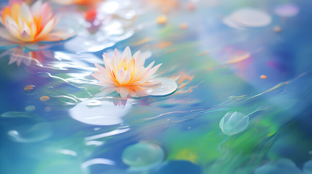 lotus flower in water 3d background image,,
flower and water 3d image and photos