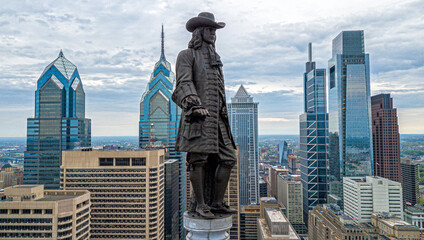 Philadelphia Skyline William Penn