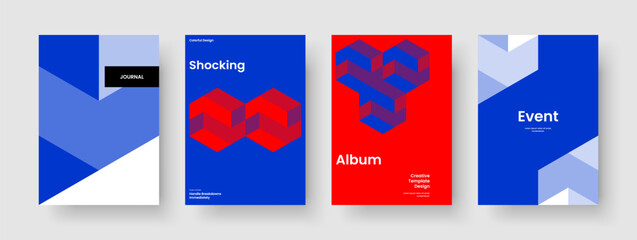 Geometric Business Presentation Template. Creative Poster Design. Isolated Book Cover Layout. Background. Flyer. Banner. Report. Brochure. Catalog. Newsletter. Pamphlet. Journal. Handbill