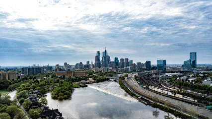 Fototapeta na wymiar Philadelphia Skyline