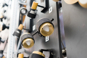 Amount of lamps on sale in store, shop