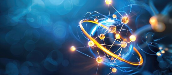 Atoms are matter's building blocks, made up of a nucleus with charged particles and surrounded by electrons.