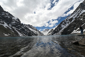 Laguna del Inca is a lake in the Cordillera region, Chile, near the border with Argentina. The lake...