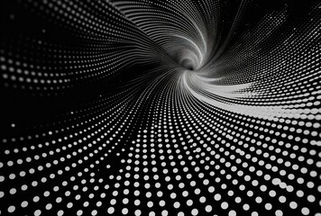 Obraz premium An abstract black and white background captivates with its simplicity and depth, evoking a sense of elegance and mystery.