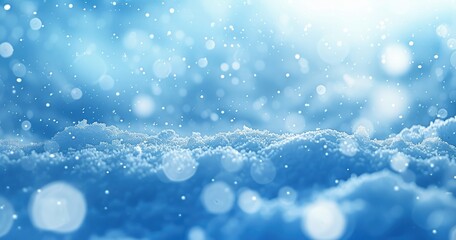 A winter wonderland unfolds in this snowy landscape postcard, capturing the serene beauty of a magical winter scene.