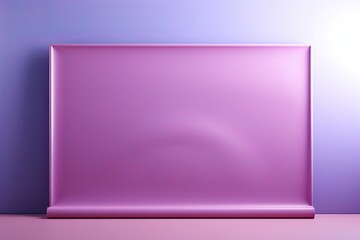 Obraz premium frame on a wall