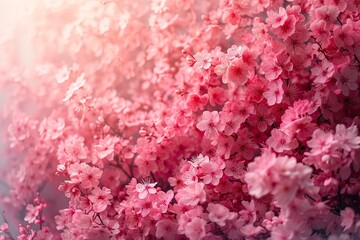 pink flowers, background