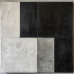 Black and White Painting on a Wall