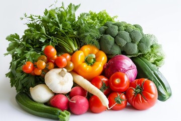 Pile of Fresh Vegetables