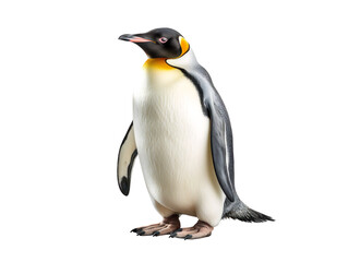 Penguin, isolated on a transparent or white background