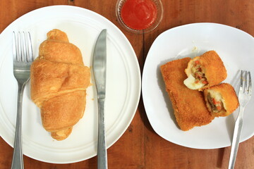 yummy breakfast in the garden