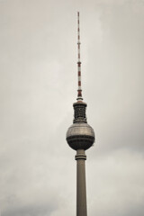 Tv Tower - Berlin - Germany - Fernsehturm - Television - Concept - Background - Europe