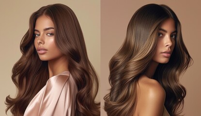 Witness the dramatic change as a young blonde undergoes a hair color and cut transformation at a beauty salon, revealing her radiant new look.