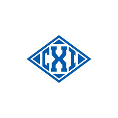  CXI logo. CXI set , C X I design. White CXI letter. CXI, C X I letter logo design. Initial letter CXI letter logo set, linked circle uppercase monogram logo. C X I letter logo vector design.