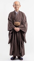 Statue of an Old Man in a Robe