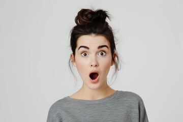 Woman With Surprised Expression