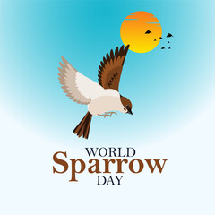 World Sparrow Day is an annual awareness day dedicated to highlighting the importance of sparrows in our ecosystem.