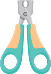 Hand claw cutter icon cartoon vector. Work object tool. Pliers scratch