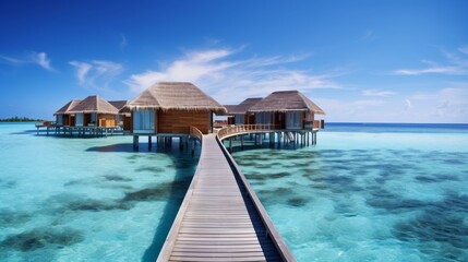 tropical paradise Maldives, resort Hotel