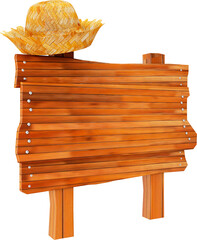 moldura de madeira com textura de sao joao, festa junina no brasil, madeira com textura © Wersiley