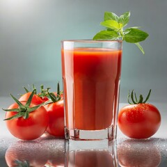 Tomato Bliss Infusion: Freshly Squeezed Juice with Aromatic Herbs