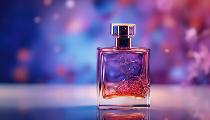 Obraz na płótnie Canvas perfume bottle expensive perfume for hotels and home