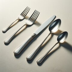 fork spoon and knife tableware
