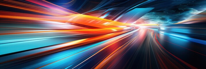 A Dynamic Abstract Racetrack With Speeding, Background Image, Background For Banner, HD