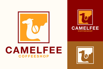 Coffee Camel Dessert Logo Design