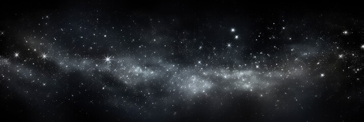 Obraz premium A Mystical Starry Night Gradient Background, Background Image, Background For Banner, HD