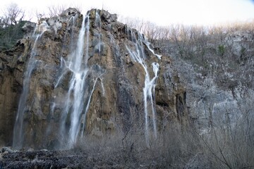 plitvice lakes and waterfalls in croatia