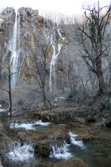plitvice lakes and waterfalls in croatia