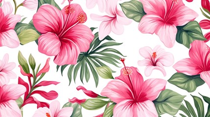 FONDO FLORAL INSPIRADO EN EL VERANO