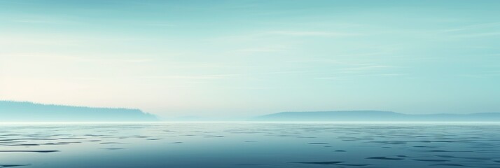 Obraz premium A Serene River Delta Gradient Background, Background Image, Background For Banner, HD