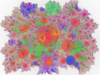 creative work fractal illustration