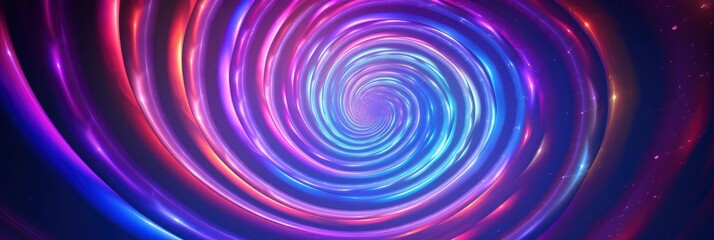 Fototapeta premium A Surreal Vortex With A Hypnotic Spiral, Background Image, Background For Banner, HD