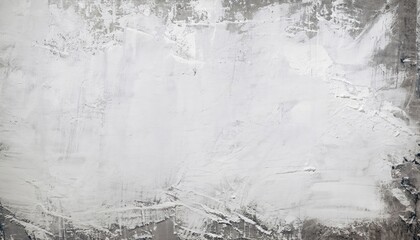 Abstract white grunge-painted background