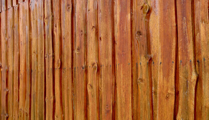 Brown wood texture background coming from natural tree. The wooden panel has a beautiful dark pattern, hardwood floor texture