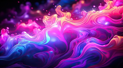 colorful swirls in background