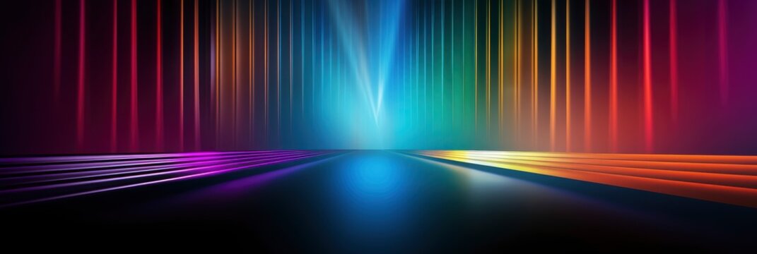 A Vibrant Film Festival Gradient Background, Background Image, Background For Banner, HD