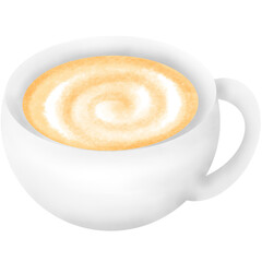 A cup of coffee 