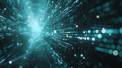 Abstract technology background with a futuristic