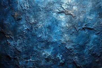 Abstract dark blue grunge wall concrete texture, Seamless Blue grunge texture vintage background. - Powered by Adobe