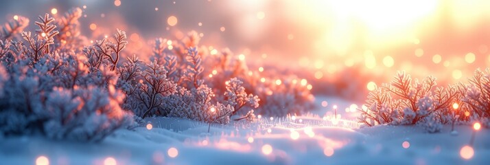 Delicate Shimmering Morning Frost On Grass, Background Image, Background For Banner, HD