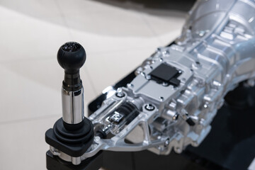 Fototapeta na wymiar manual transmission of VR30DDTT engine