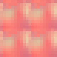 Fototapeta premium Pixelized seamless in abstract style