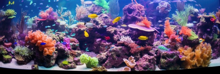 a lot of colorful fish
