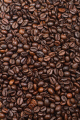 Coffee beans background