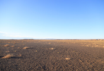 View of the beautiful Mongolian landscape